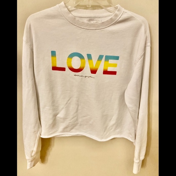 ✨SOLD✨ EUC ~ Spiritual Gangster Love Sweatshirt - Picture 4 of 4